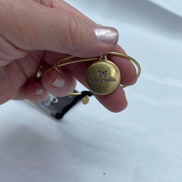 NWT Chrysalis gold plated expandable Christmas bracelet - Picture 6 of 9